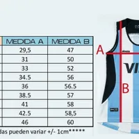 CAMISETA HOCKEY MUSCULOSA ARGENTINA 6